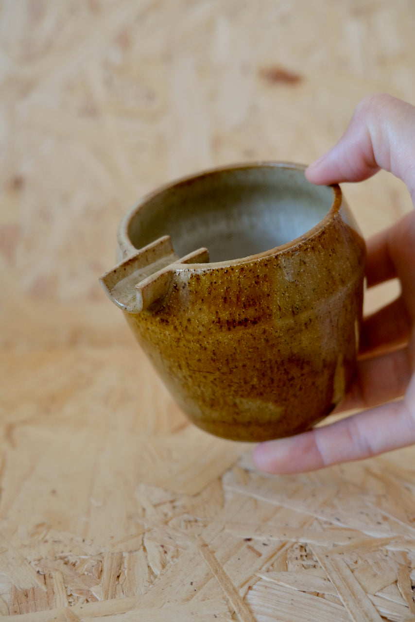 ash tray - wood forest #1