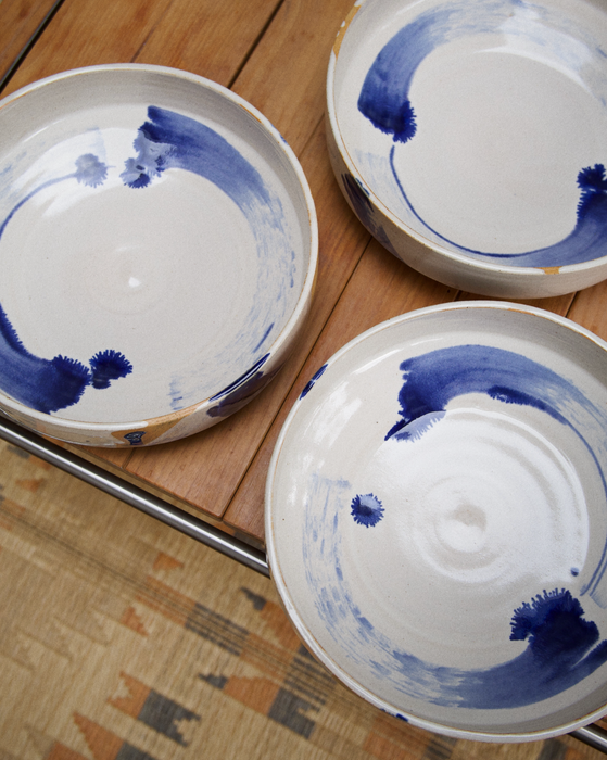 sharing plate - indigo break