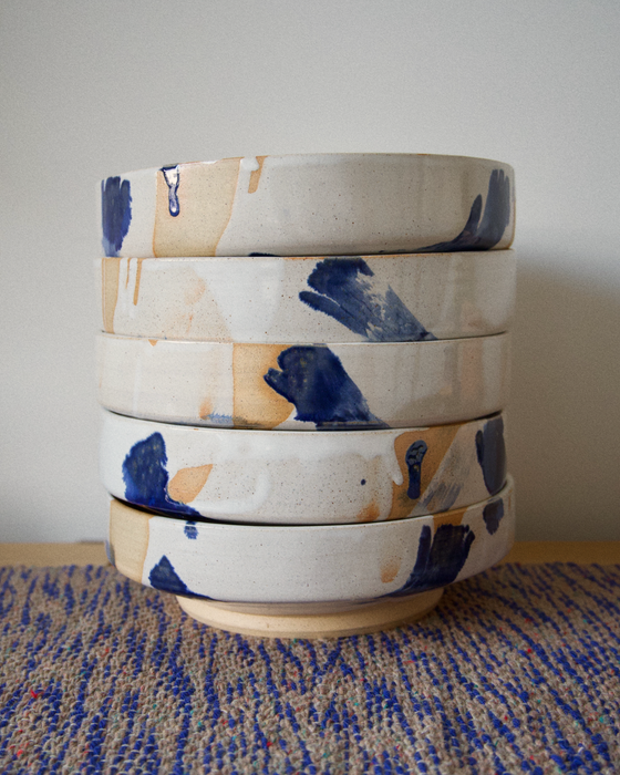 sharing plate - indigo break